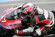 Image of Chaz Davies on his 250 Aprilia