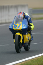 Image of Chaz racing