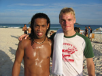 Image of Chaz with Ronhaldinio