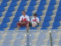 Image of some Welsh fans in Doha!